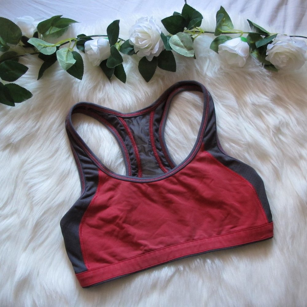 VSX | Reversible Red and Gray Sports Bra